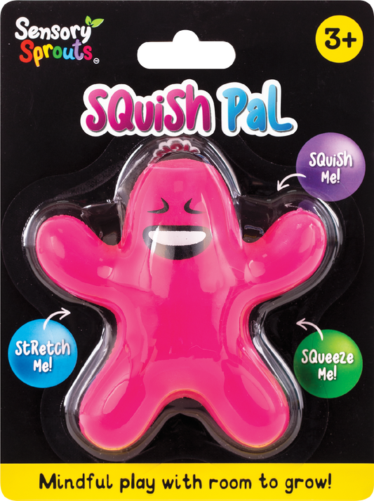 SENSORY SPROUTS SQUISH PAL PINK
