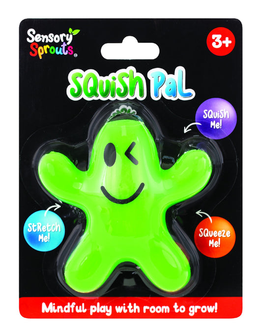 SENSORY SPROUTS SQUISH PAL GREEN