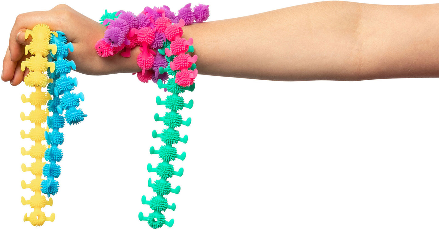 SENSORY SPROUTS STRETCH CATERPILLARS SET OF 5