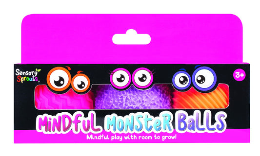 SENSORY SPROUTS MINDFUL MONSTER BALLS SET 3 2