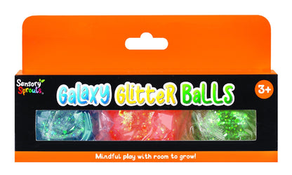 SENSORY SPROUTS GALAXY GLITTER BALLS