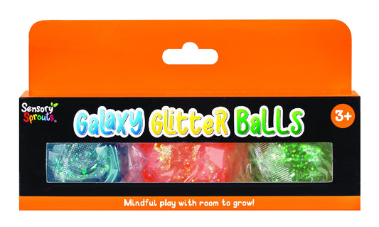 SENSORY SPROUTS GALAXY GLITTER BALLS