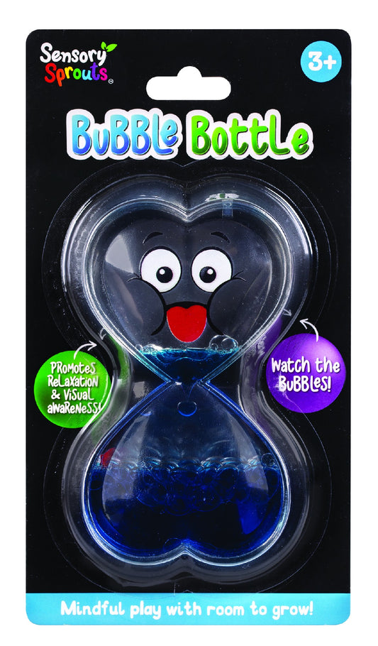 SENSORY SPROUTS BUBBLE BOTTLE BLUE