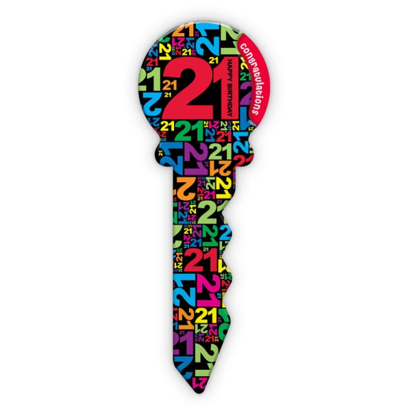 BIRTHDAY KEY. [DE:21ST BLACK]