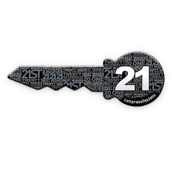 BIRTHDAY KEY. [DE:21ST GREY] 2