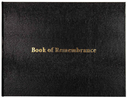 GUEST BOOK REMEMBRANCE 
