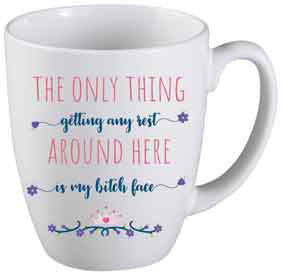 MUG 12OZ [DE:THE ONLY THING RESTING AR]