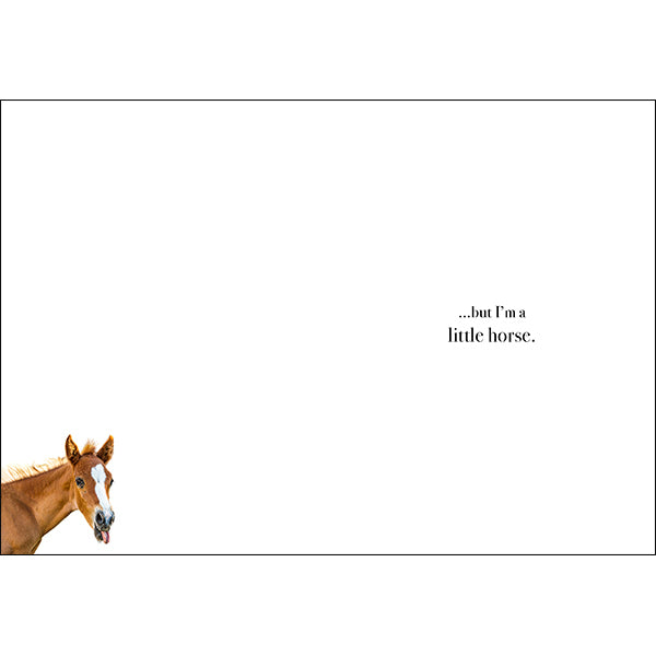 AFFIRMATIONS ANIMAL CARD [DE:I COULD SING HAPPY BIRTHD]