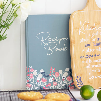 MADE WITH LOVE FLORAL A4 RECIPE BOOK