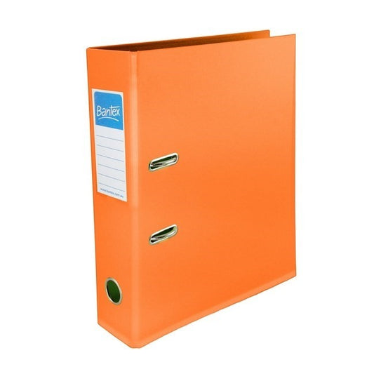 LEVER ARCH BANTEX A4 70MM FRUIT MANGO