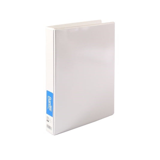 BINDER INSERT BANTEX A4 3RING 25MM WHITE