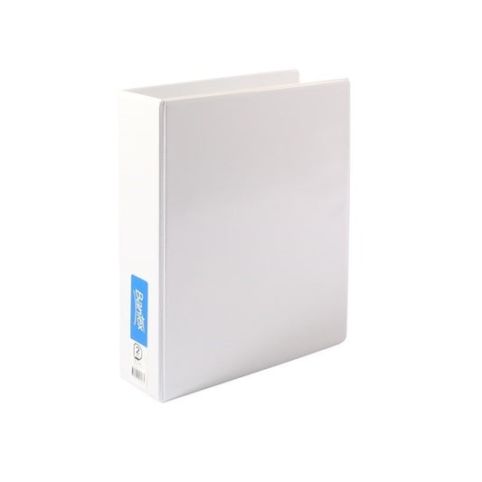BINDER INSERT BANTEX A4 2RING 50MM WHITE