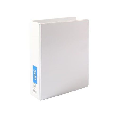 BINDER INSERT BANTEX A4 3RING 50MM WHITE