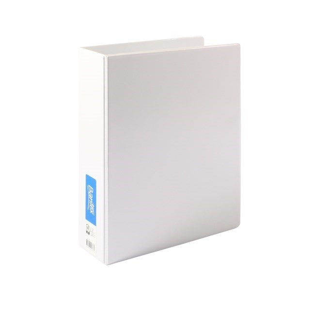 BINDER INSERT BANTEX A4 4RING 50MM WHITE