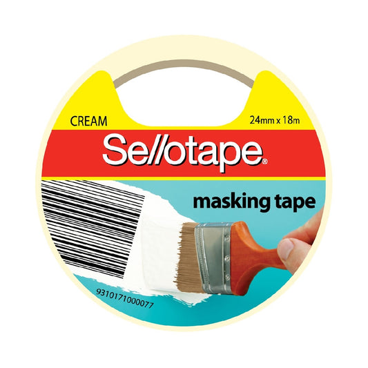 SELLOTAPE MASKING TAPE 24MMX18M