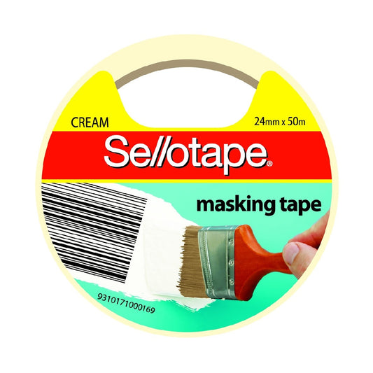 SELLOTAPE MASKING TAPE 24MMX50M
