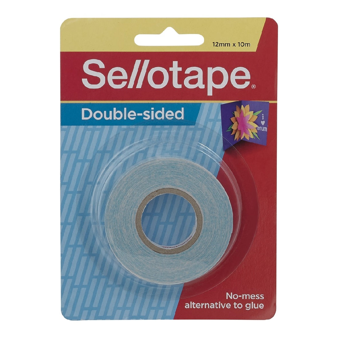 SELLOTAPE DOUBLE SIDED TAPE 12MM X 10MM