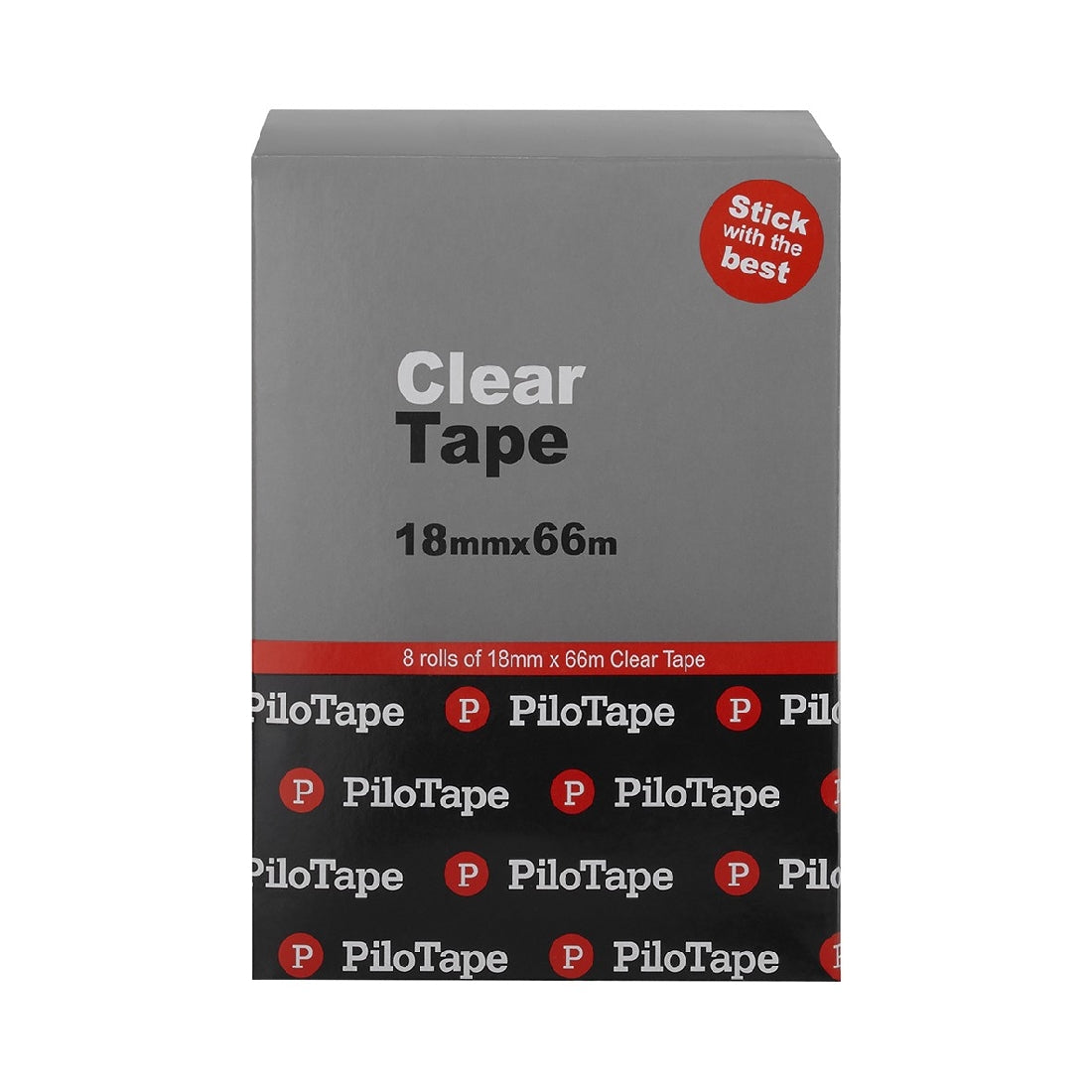 PILOTAPE CLEAR STICKY TAPE 18MMX66M