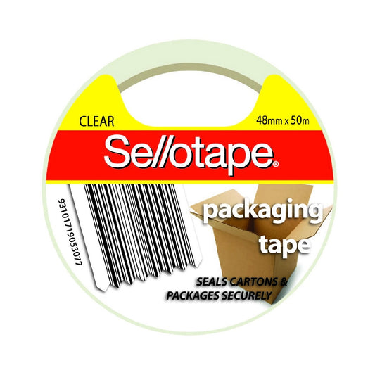 SELLOTAPE PACKAGING TAPE 48X50 CLEAR