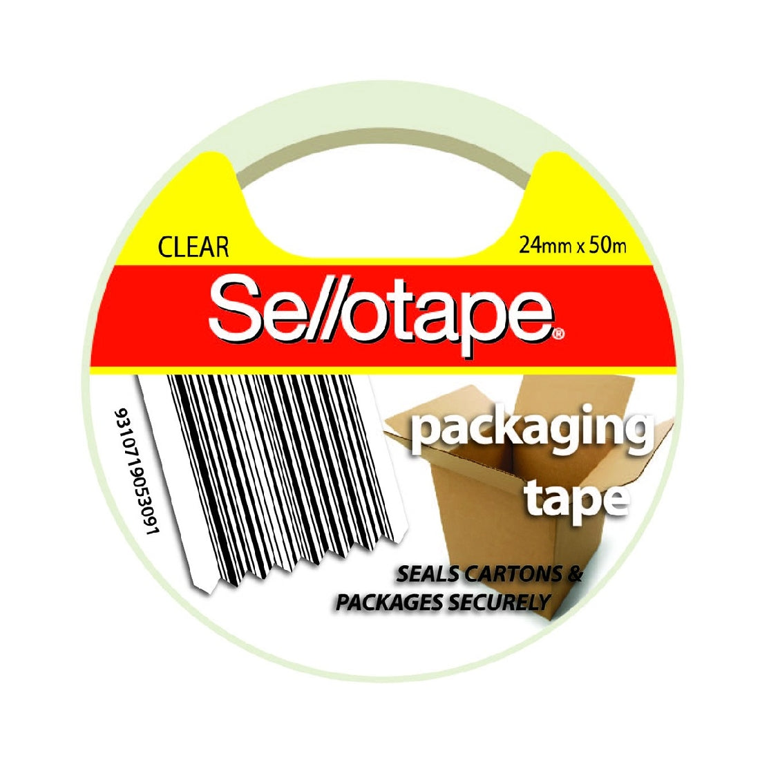 SELLOTAPE PACKAGING TAPE 24X50 CLEAR