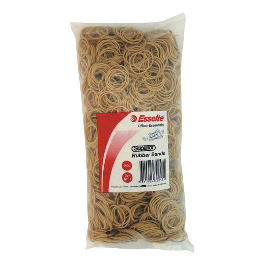 RUBBER BANDS ESSELTE 500GM BAG NO.16