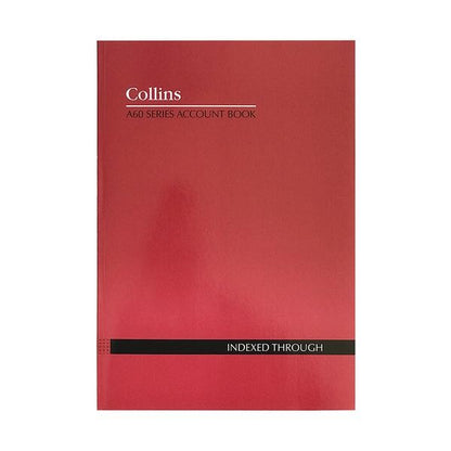 ACCOUNT BOOK COLLINS A60 INDEX/THROUGH