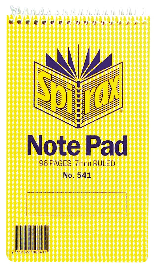 NOTEBOOK SPIRAX 541 TOP OPENING