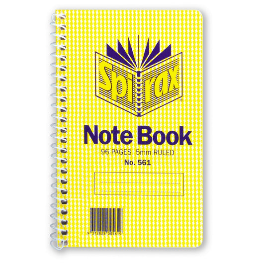 NOTEBOOK SPIRAX 561 A12 SIDE OPENING