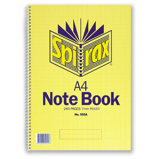 NOTEBOOK SPIRAX A4 595 S/O 240PG