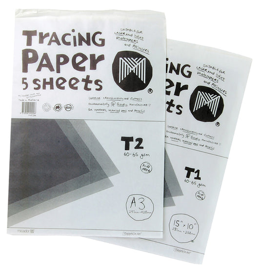 PAPER TRACING T1 254x381 6 SHEETS