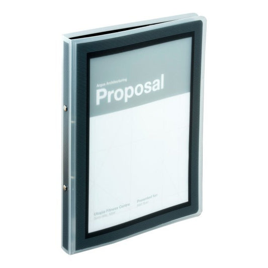 BINDER AVERY A4 2R FLEXI-VIEW BLACK