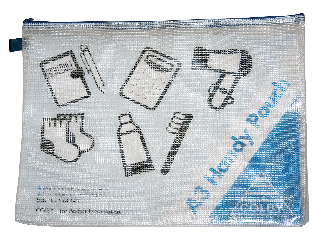 HANDY POUCHES COLBY C641 A3 BLUE