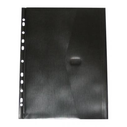 DOCUMENT WALLET COLBY A4 POP POLYWALLY BLACK