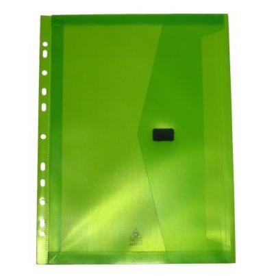 DOCUMENT WALLET COLBY A4 POP POLYWALLY LIME