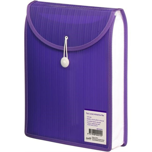 FILE ATTACHE BANTEX A4 TOP OPENING VIOLET