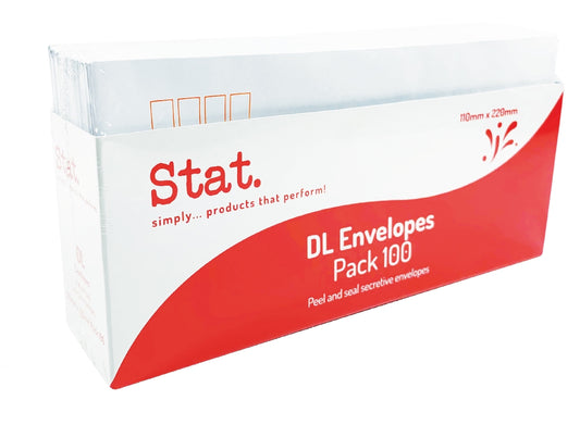 ENVELOPE STAT DL SECRET PEEL/SEEL PK100