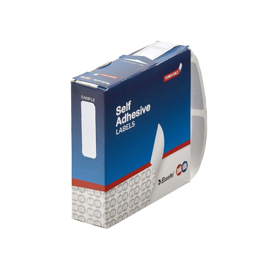 QUIKSTIK LABEL DISPENSER RECTANGLE 10X34MM WHITE 750 LABELS